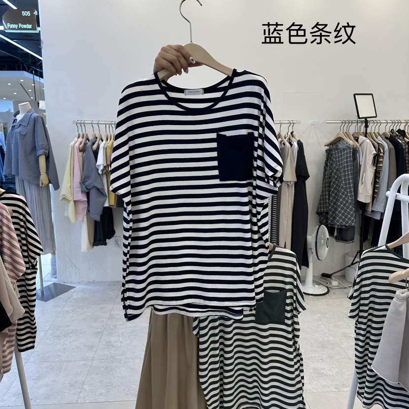 FUNNY POWDER韓國代購女裝新款人氣推薦休閑時尚26春夏T恤THE FUNNYT恤圖色2