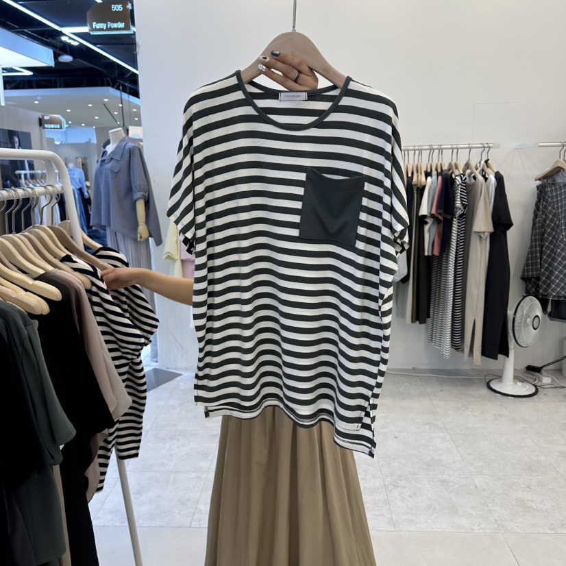 FUNNY POWDER韓國代購女裝新款人氣推薦休閑時尚26春夏T恤THE FUNNYT恤圖色3