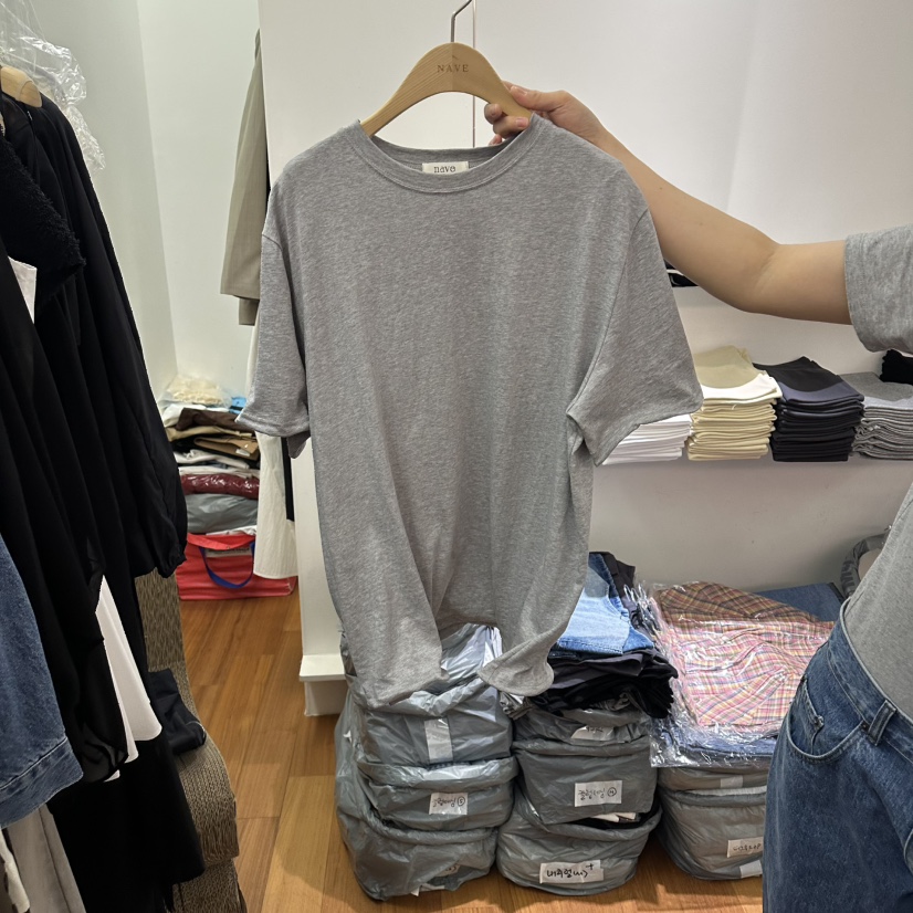 NAVE韓國直郵女裝新款推薦時尚職業熱賣休閑26春夏人氣T恤NAVET恤圖色2
