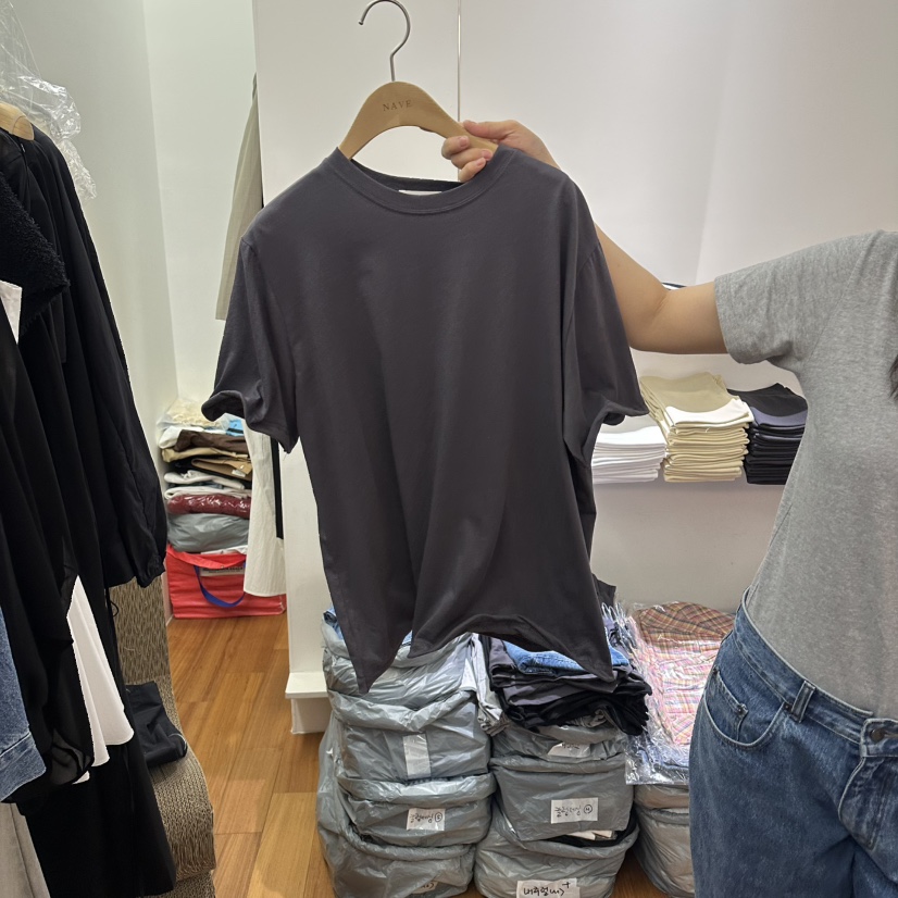 NAVE韓國直郵女裝新款推薦時尚職業熱賣休閑26春夏人氣T恤NAVET恤圖色3