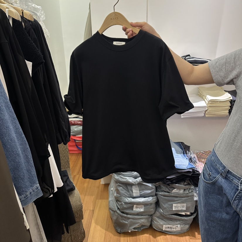 NAVE韓國直郵女裝新款推薦時尚職業熱賣休閑26春夏人氣T恤NAVET恤圖色4