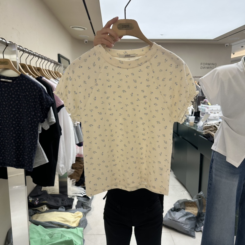 FORMING-P韓國直郵實拍女士新品26春夏職業人氣熱賣休閑T恤FORMING-PT恤圖色1
