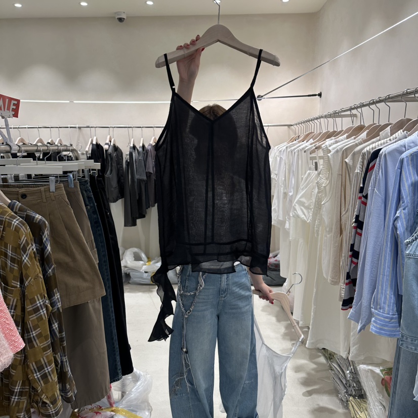 Color B韓國東大門代購女裝新品職業時尚休閑推薦吊帶背心Color B吊帶/背心圖色2