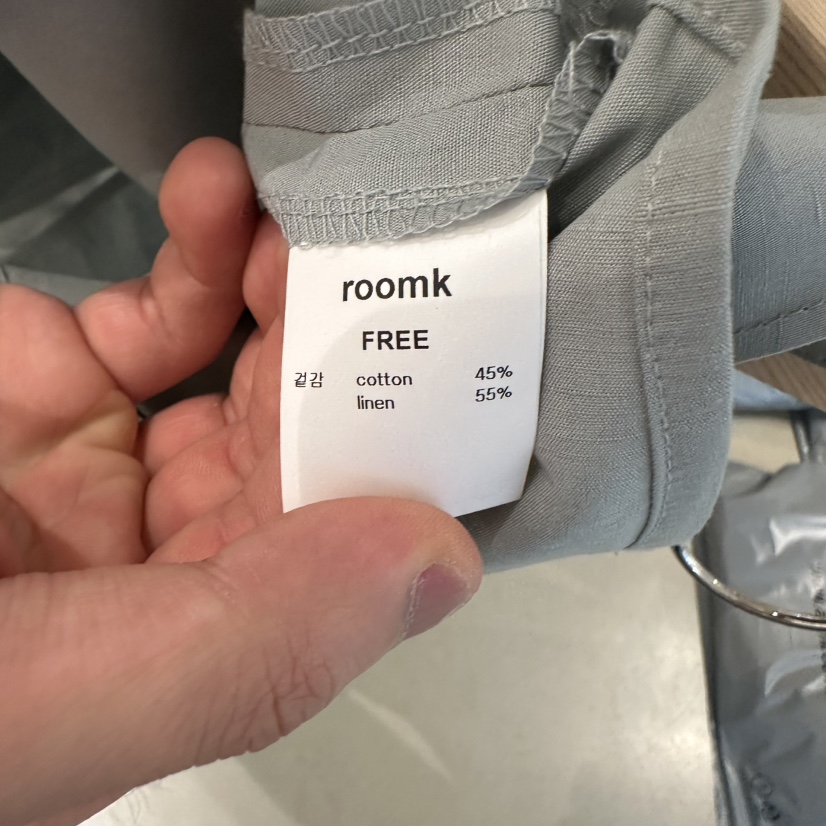 ROOM K-P韓國東大門代購女裝新品人氣26春夏吊帶背心亞麻roomk吊帶/背心