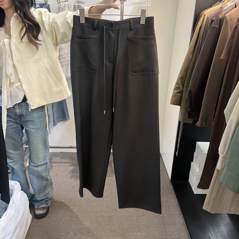 MORE THAN YESTERDAY/LOVE YOU SO MUCH韓國代購女士新款26春夏休閑褲LYSM/MORE THAN YESTERDAY休閑褲圖色1