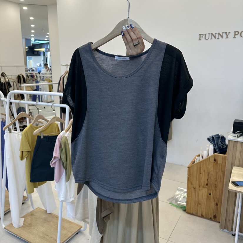 FUNNY POWDER韓國東大門代購女裝新品推薦26春夏時尚T恤THE FUNNYT恤圖色4