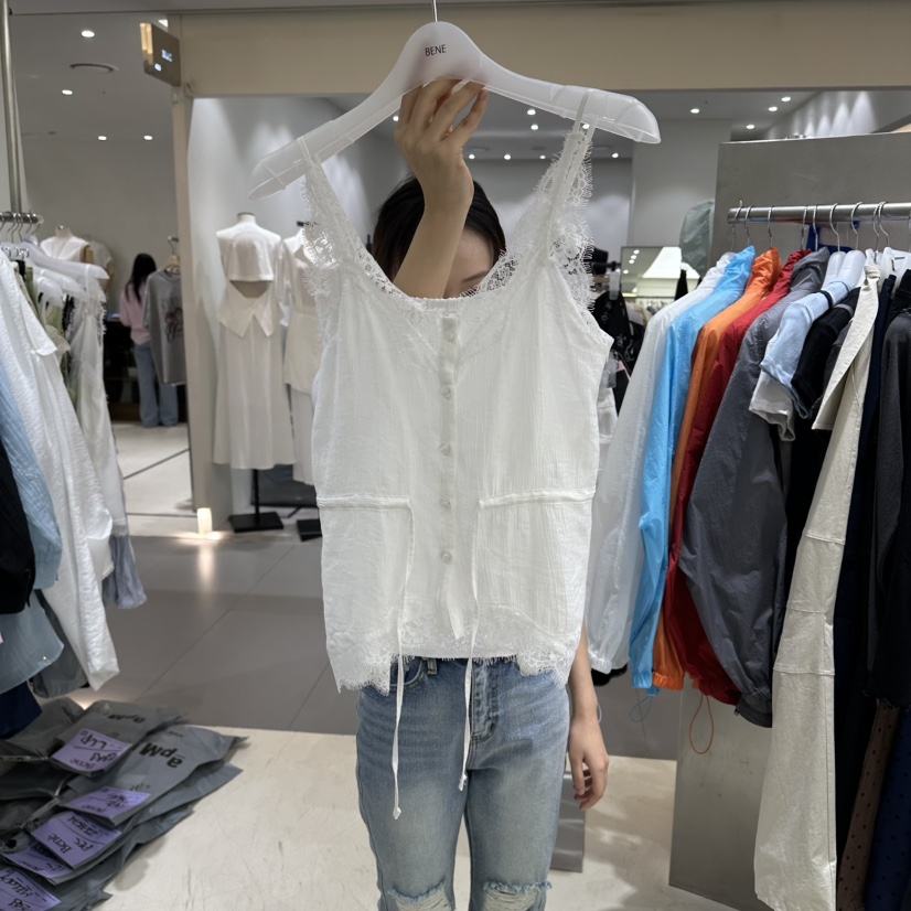BENE韓國直郵實拍女士新品26春夏職業熱賣推薦人氣吊帶背心BENE吊帶/背心圖色1