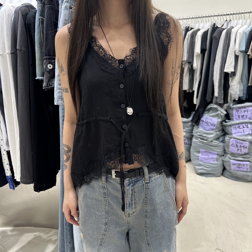 BENE韓國直郵實拍女士新品26春夏職業熱賣推薦人氣吊帶背心BENE吊帶/背心圖色4