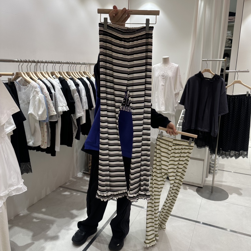 MINI UNNI韓國直郵實拍女士新品職業熱賣休閑時尚休閑褲MINI UNNI休閑褲圖色2