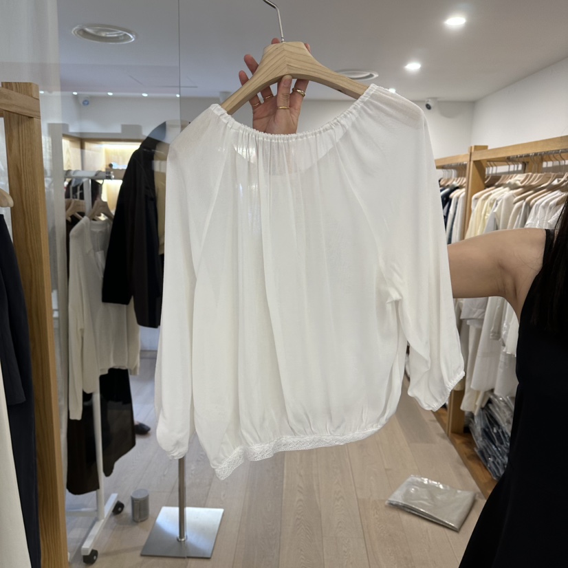 ROUNDER韓國代購女士新款熱賣推薦職業休閑26春夏襯衫蕾絲衫ROUNDER襯衫/蕾絲衫