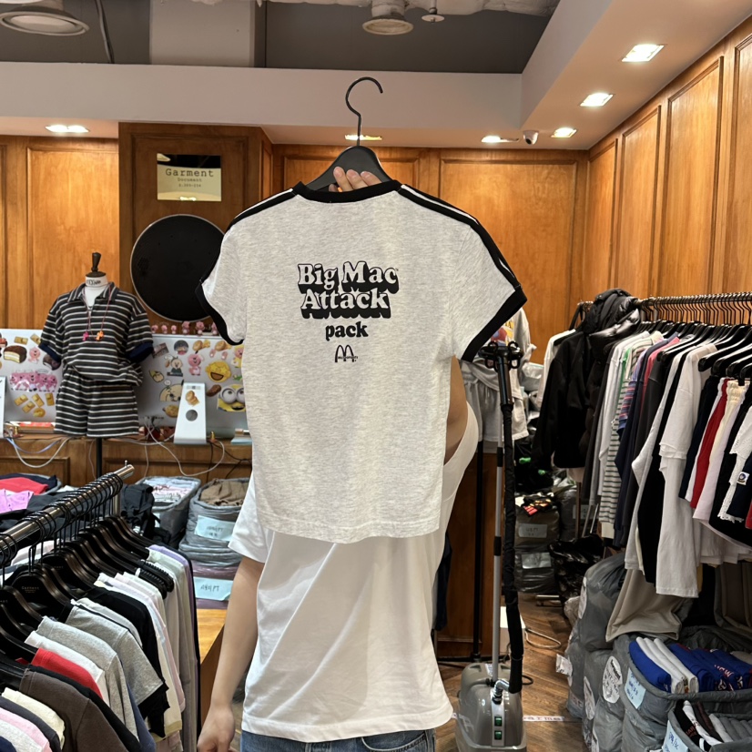 GARMENT-P韓國直郵女士新款人氣休閑職業熱賣時尚26春夏T恤GARMENTT恤