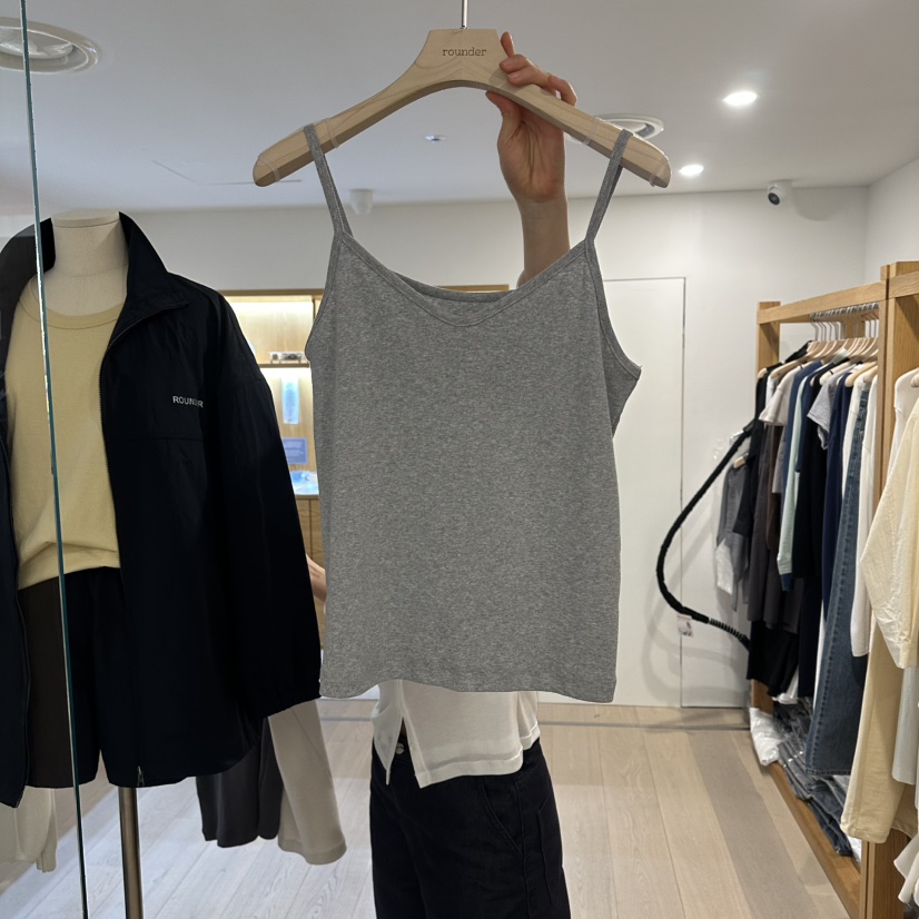 ROUNDER韓國直郵實拍女裝新品休閑熱賣職業時尚26春夏吊帶背心ROUNDER吊帶/背心圖色3