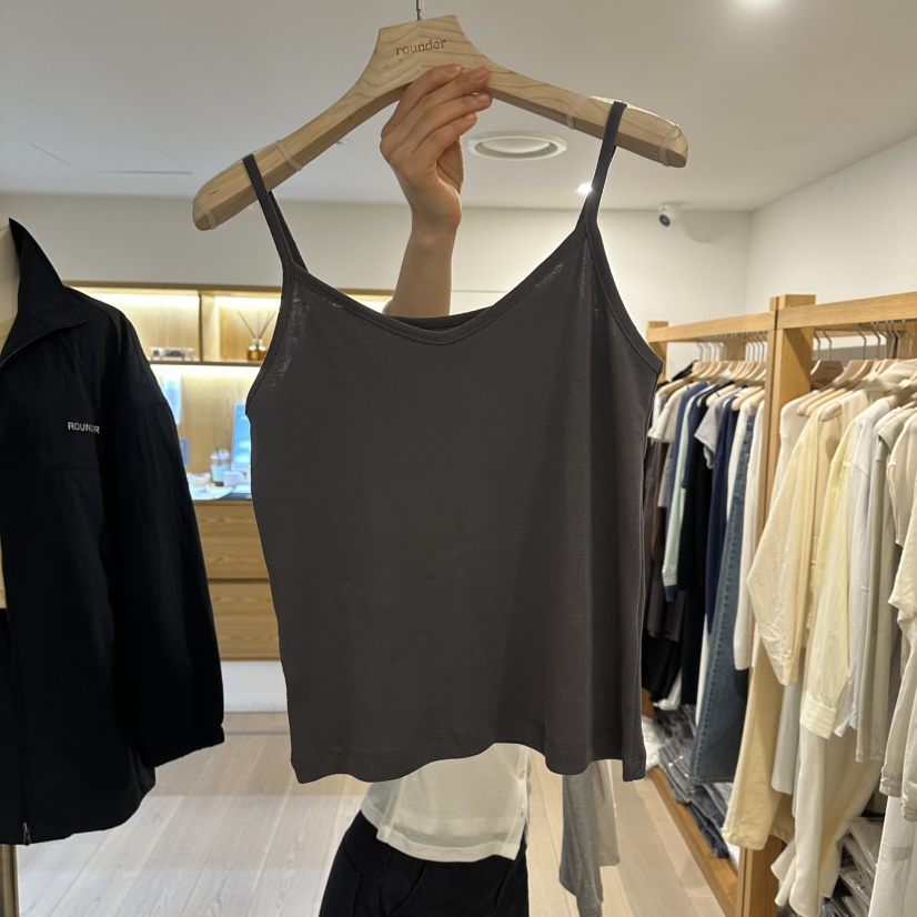 ROUNDER韓國直郵實拍女裝新品休閑熱賣職業時尚26春夏吊帶背心ROUNDER吊帶/背心圖色5