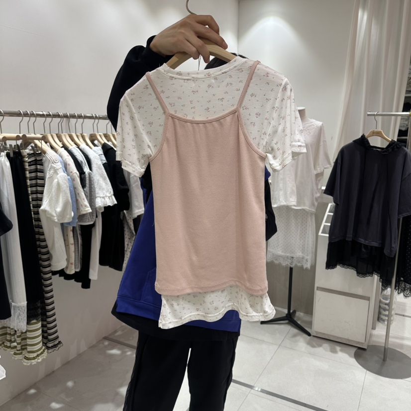 MINI UNNI韓國代購女士新品熱賣26春夏職業休閑時尚人氣T恤MINI UNNIT恤