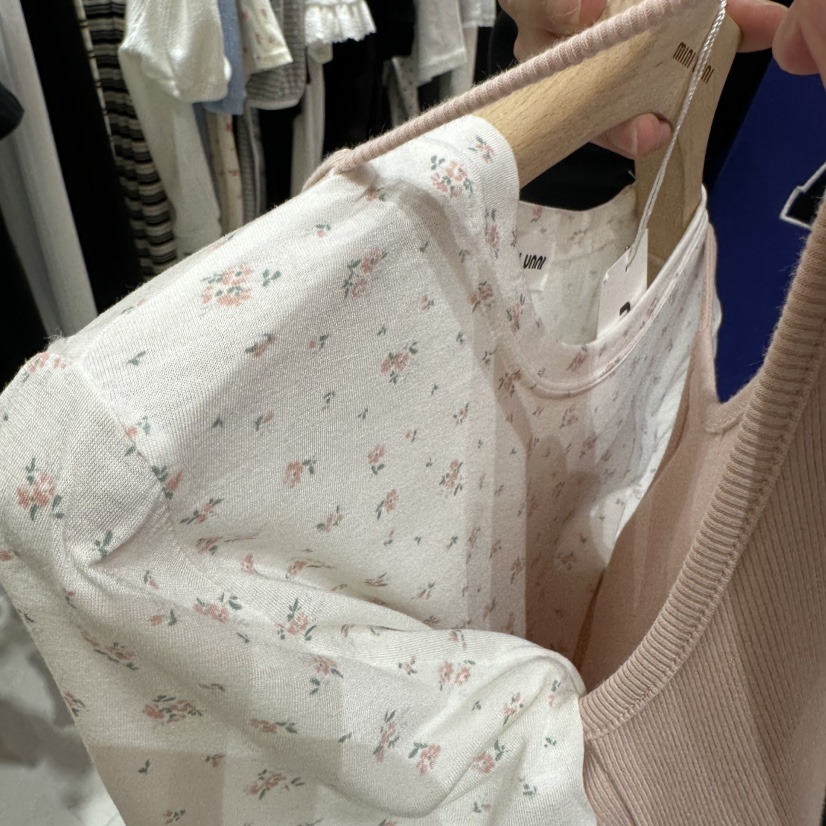 MINI UNNI韓國代購女士新品熱賣26春夏職業休閑時尚人氣T恤MINI UNNIT恤