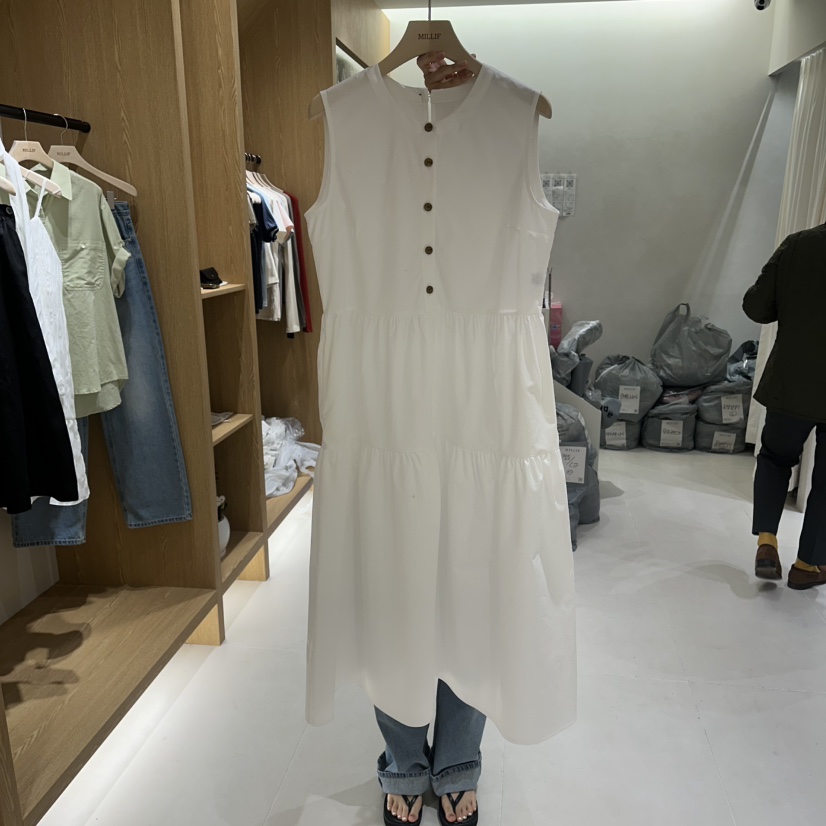 MILLIF韓國東大門代購女裝新品職業時尚推薦熱賣26春夏連衣裙MILLIF連衣裙圖色1
