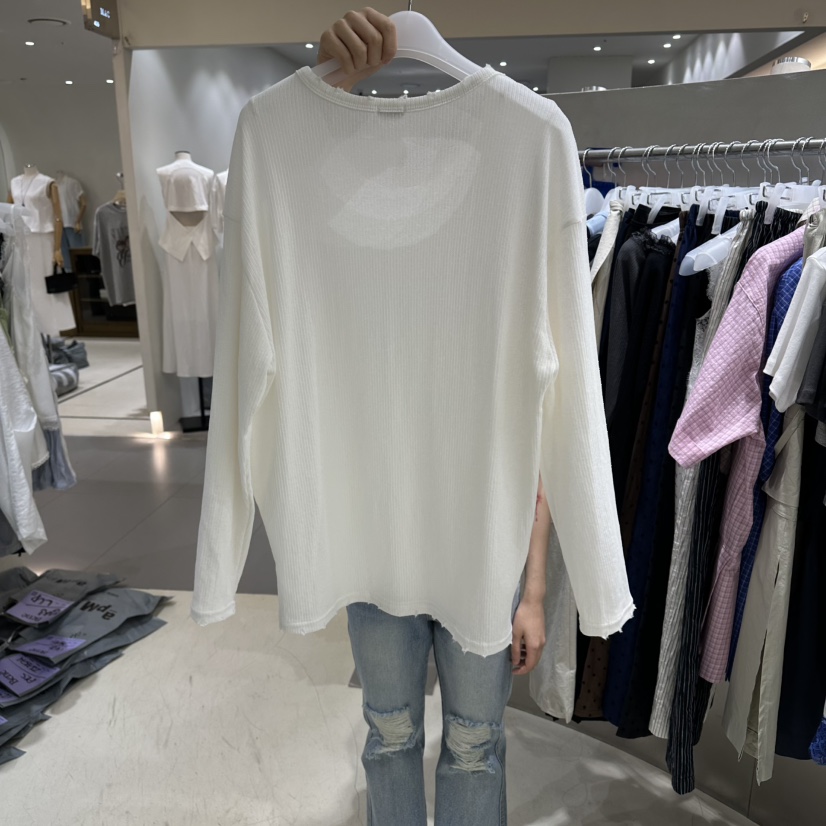 BENE韓國直郵實拍女裝新款推薦熱賣26春夏時尚人氣長袖T恤BENE長袖T恤