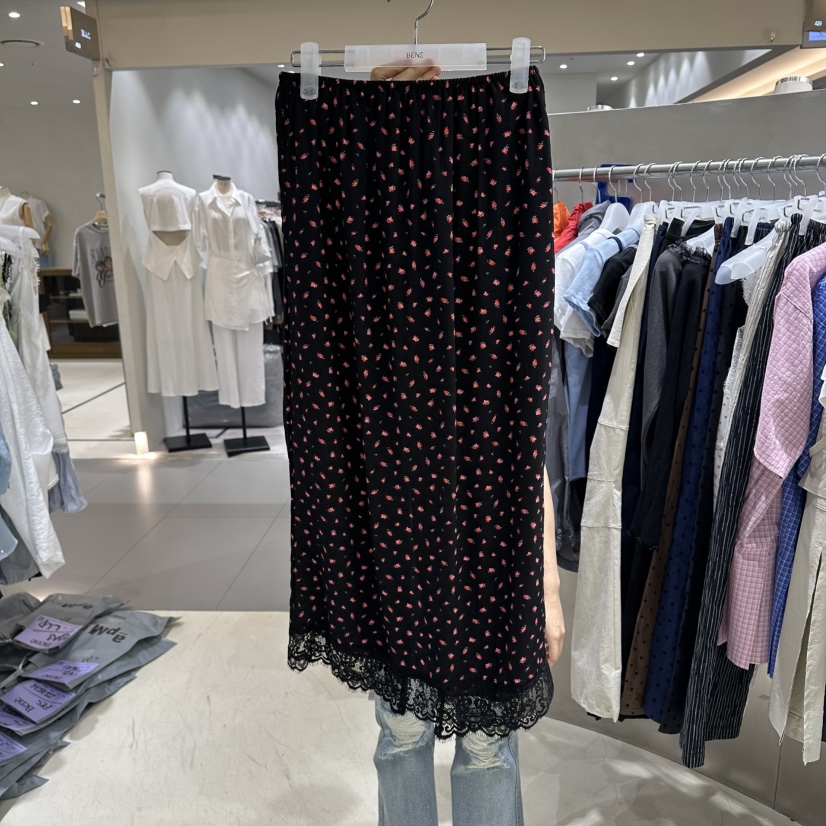 BENE韓國直郵實拍女士新品人氣熱賣時尚26春夏職業休閑長裙BENE長裙圖色2