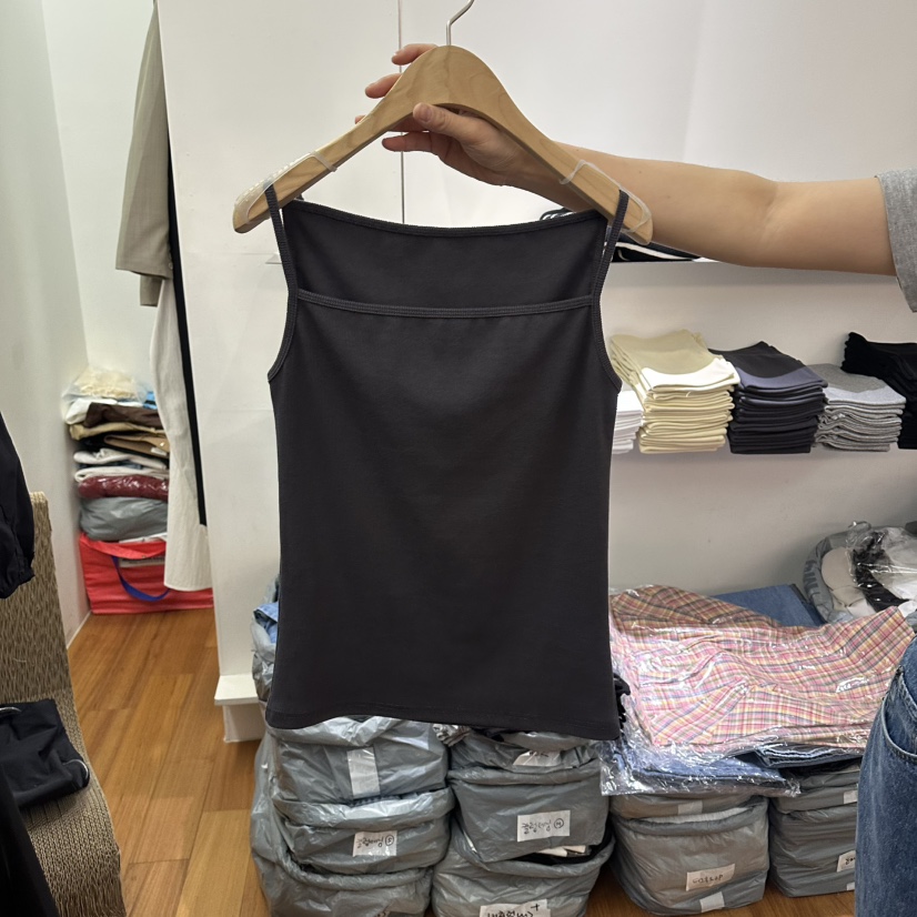 NAVE韓國直郵實拍女裝新品休閑熱賣26春夏職業人氣吊帶背心NAVE吊帶/背心