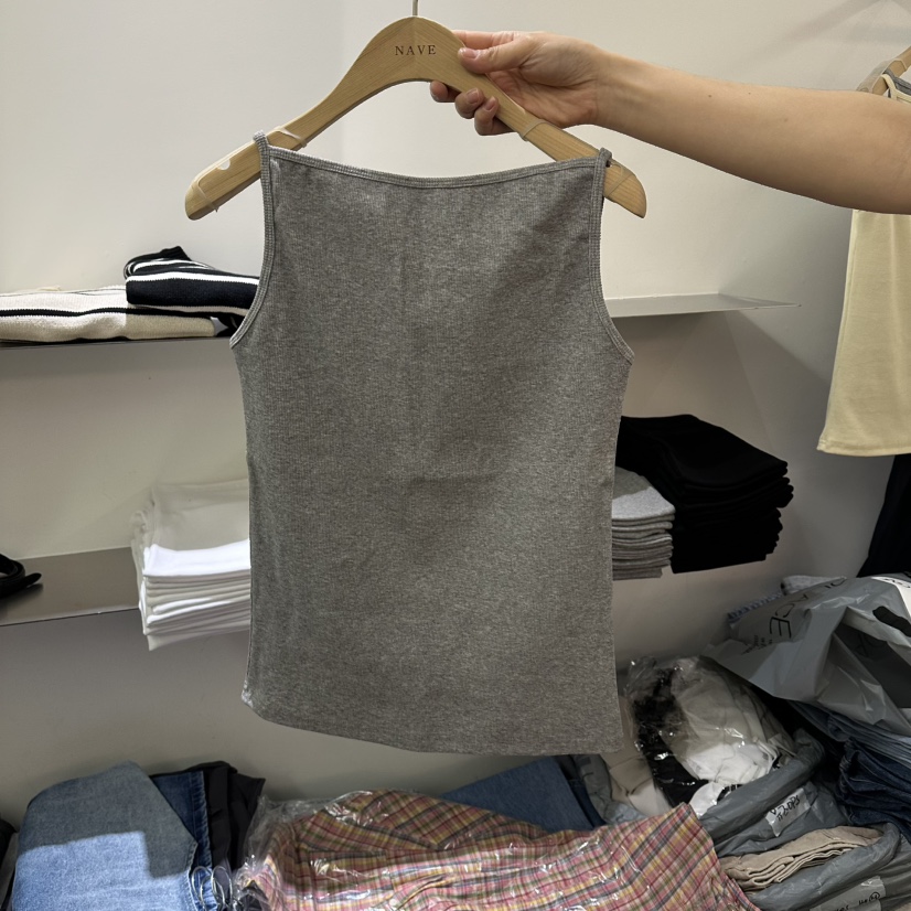 NAVE韓國直郵實拍女裝新品休閑熱賣26春夏職業人氣吊帶背心NAVE吊帶/背心圖色2