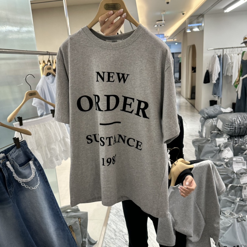 FORMING-P韓國直郵女士新款時尚職業人氣休閑26春夏推薦T恤FORMING-PT恤圖色1