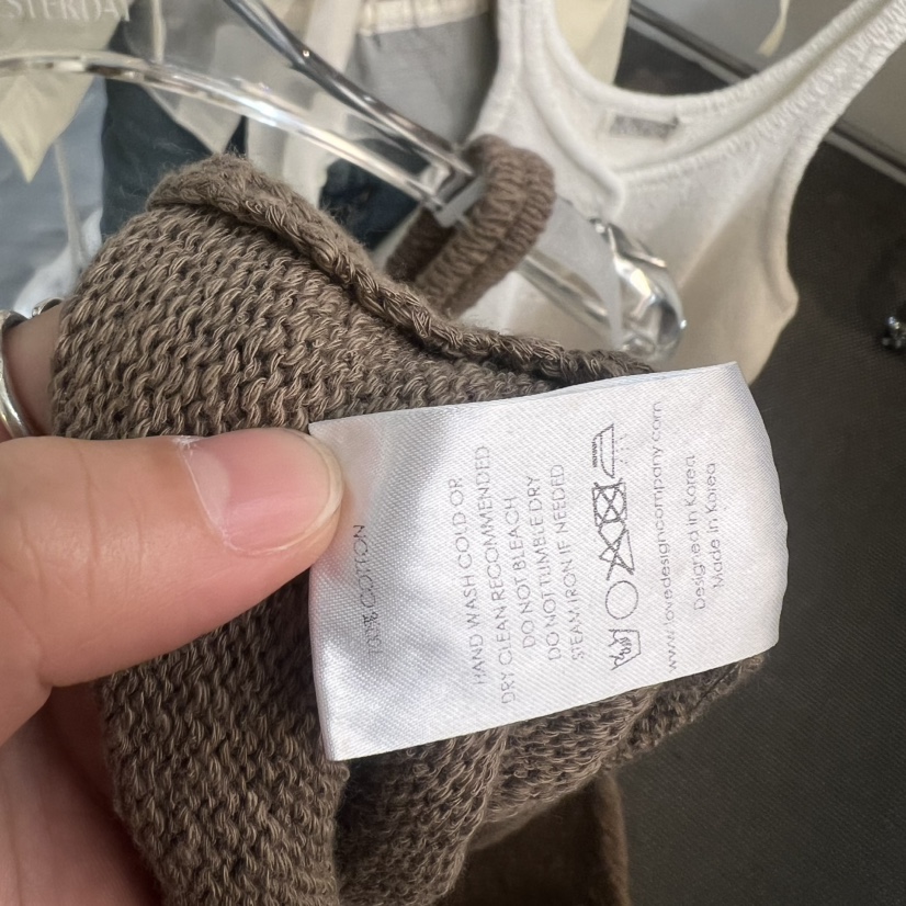 MORE THAN YESTERDAY/LOVE YOU SO MUCH韓國東大門直郵女裝新款職業吊帶背心LYSM/MORE THAN YESTERDAY吊帶/背心