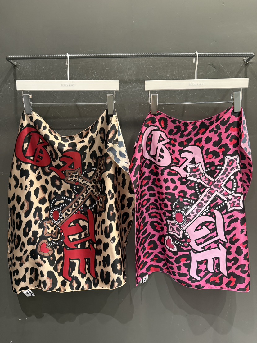 GATELESS韓國直郵實拍女士新品人氣26春夏圍巾披肩豹紋圍巾GATELESS圍巾/披肩