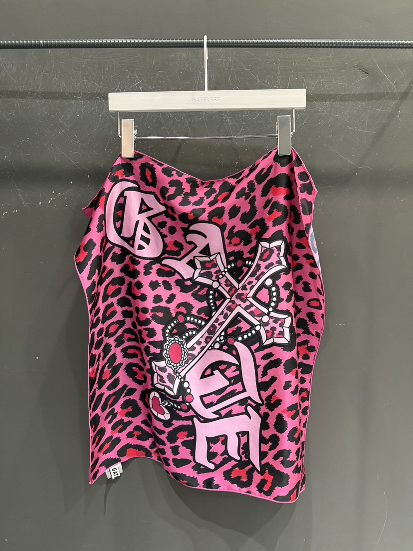 GATELESS韓國直郵實拍女士新品人氣26春夏圍巾披肩豹紋圍巾GATELESS圍巾/披肩圖色2