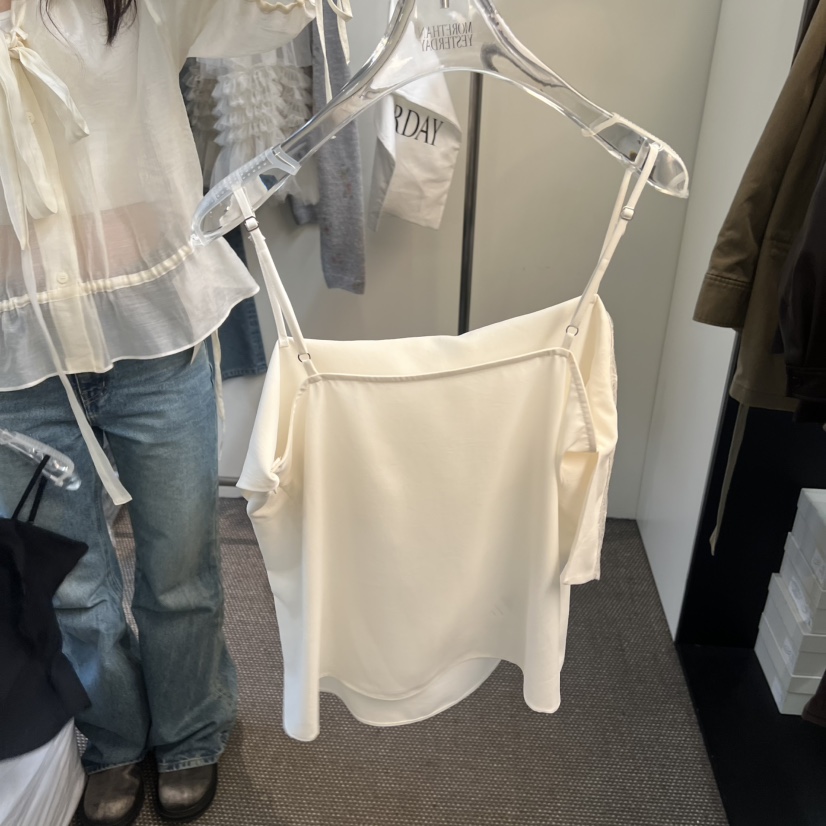 MORE THAN YESTERDAY/LOVE YOU SO MUCH韓國直郵實拍女士新品熱賣吊帶背心LYSM/MORE THAN YESTERDAY吊帶/背心