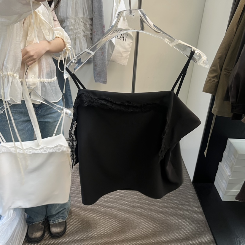 MORE THAN YESTERDAY/LOVE YOU SO MUCH韓國直郵實拍女士新品熱賣吊帶背心LYSM/MORE THAN YESTERDAY吊帶/背心圖色2