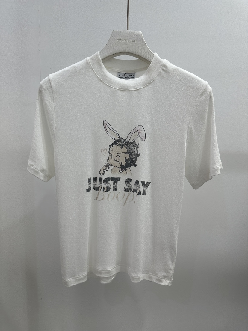 VISUAL SPACE/PAGE92/FLEISCHER韓國直郵實拍女士新品時尚T恤兔子VISUAL SPACE/PAGE92/FLEISCHERT恤圖色2