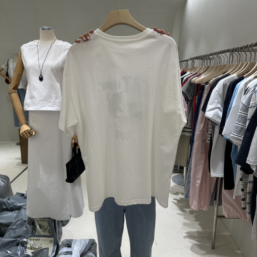 A WANT韓國直郵實拍女裝新款推薦職業休閑人氣時尚26春夏T恤A WANTT恤