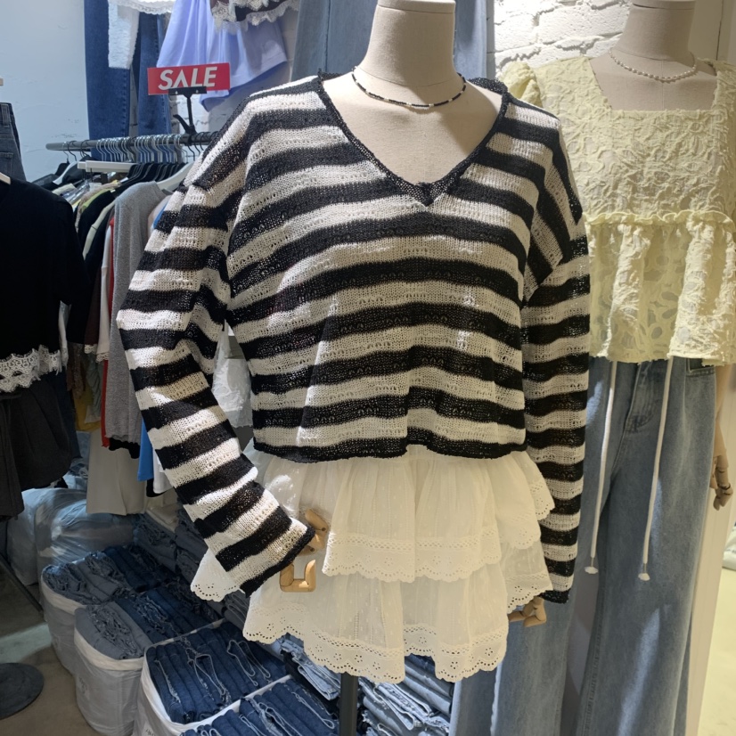 OZ韓國東大門直郵女裝新品推薦時尚職業26春夏熱賣針織衫OZ.ounce針織衫圖色1