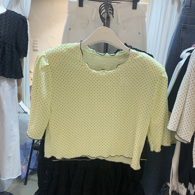 OZ韓國東大門代購女裝新款推薦休閑時尚職業熱賣人氣26春夏T恤OZ.ounceT恤圖色2