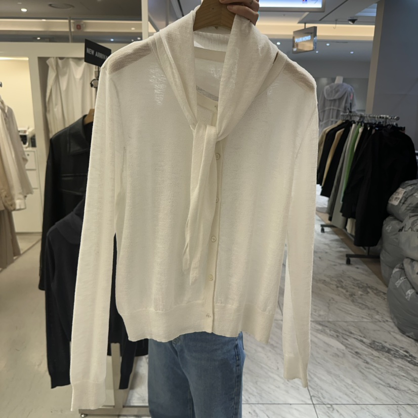 MER韓國直郵實拍女裝新品26春夏人氣推薦時尚熱賣套裝圍巾MER/ANGELO BIANCO套裝圖色3