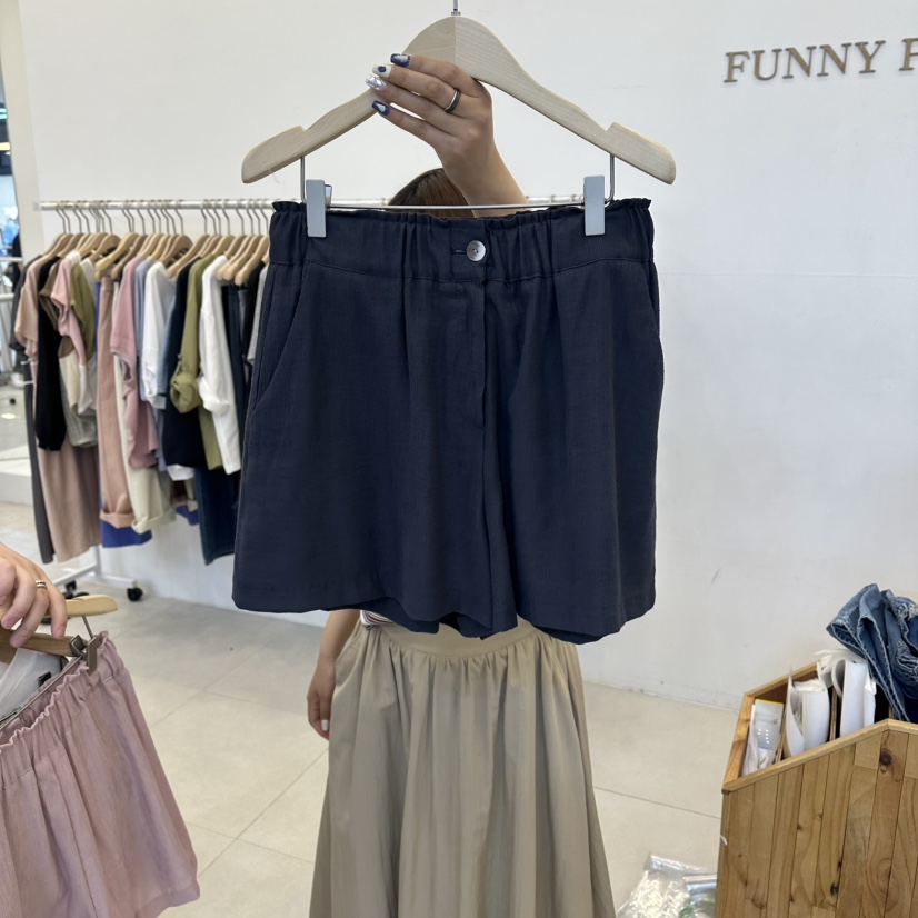 FUNNY POWDER韓國東大門代購女士新品人氣推薦熱賣休閑短褲THE FUNNY短褲圖色3