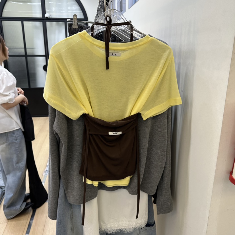 ARR韓國東大門直郵女裝新款26春夏時尚職業推薦熱賣吊帶背心ARR吊帶/背心