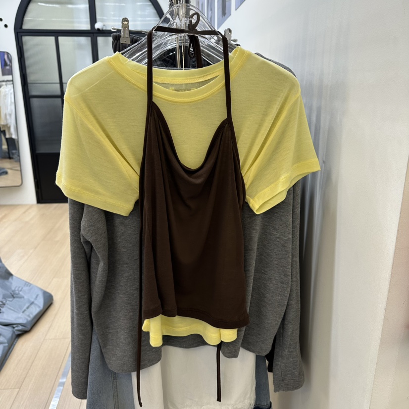 ARR韓國東大門直郵女裝新款26春夏時尚職業推薦熱賣吊帶背心ARR吊帶/背心圖色2