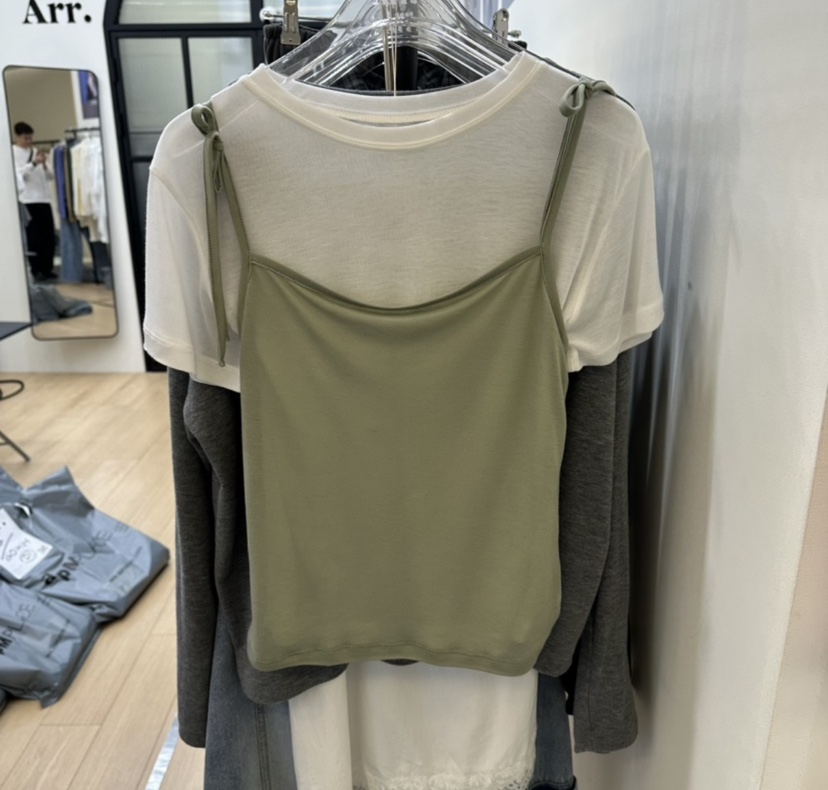 ARR韓國東大門直郵女裝新款26春夏時尚職業推薦熱賣吊帶背心ARR吊帶/背心圖色3