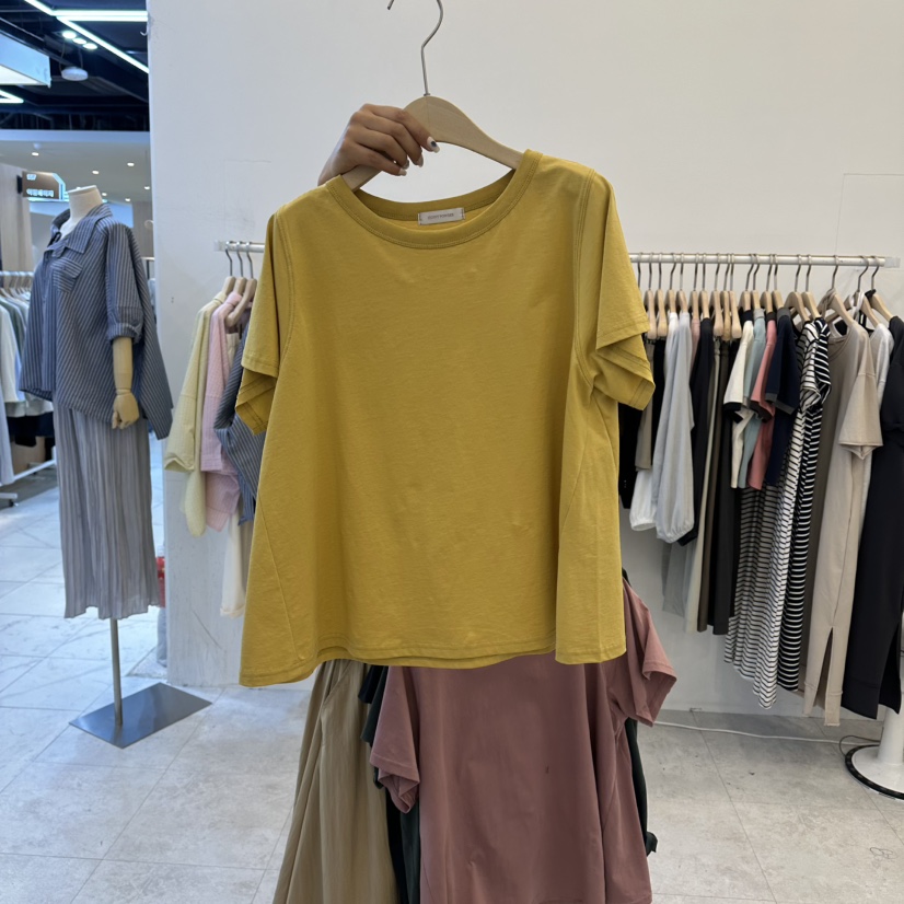 FUNNY POWDER韓國直郵女士新品26春夏熱賣推薦休閑職業T恤THE FUNNYT恤圖色3