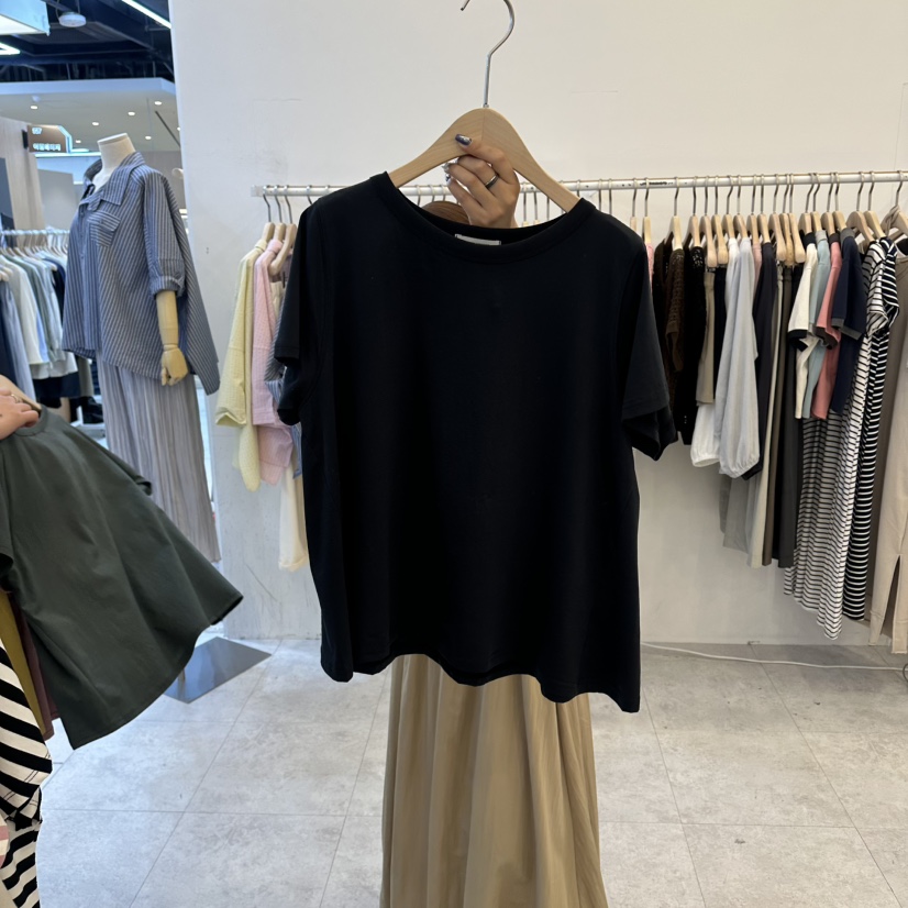 FUNNY POWDER韓國直郵女士新品26春夏熱賣推薦休閑職業T恤THE FUNNYT恤圖色6