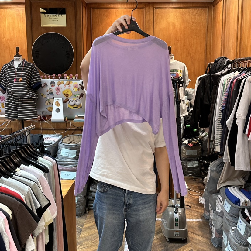 GARMENT-P韓國東大門直郵女士新款時尚休閑職業熱賣長袖T恤GARMENT長袖T恤圖色5