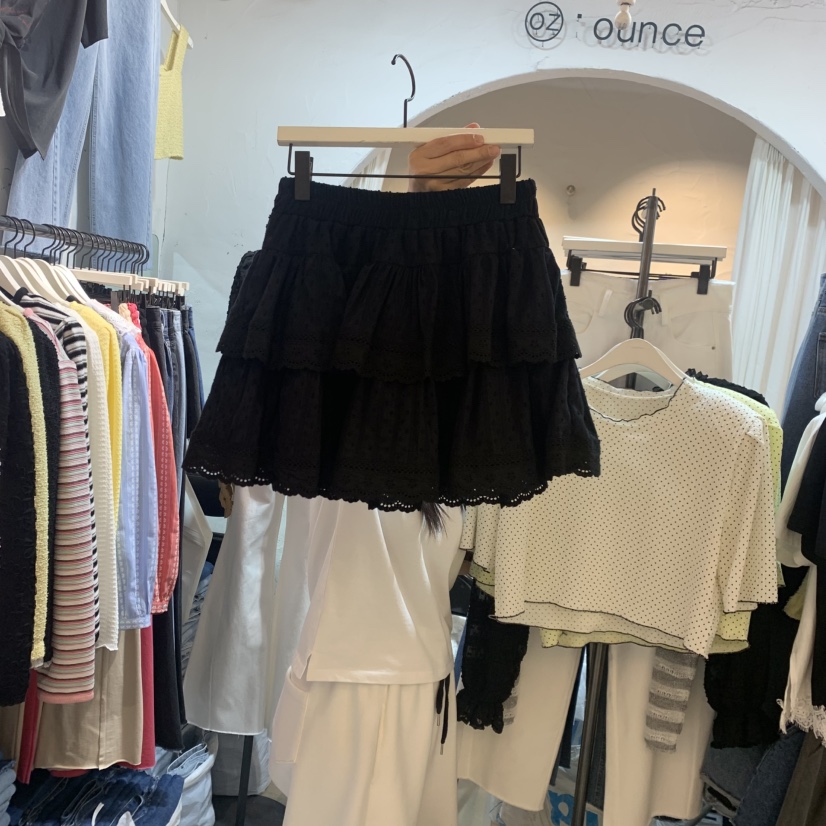 OZ韓國東大門代購女士新品26春夏推薦人氣熱賣休閑職業短裙OZ.ounce短裙圖色2