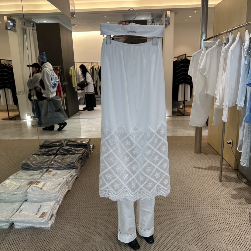 ARTISANAL韓國東大門代購女裝新款人氣26春夏職業休閑長裙ARTISANAL長裙圖色1