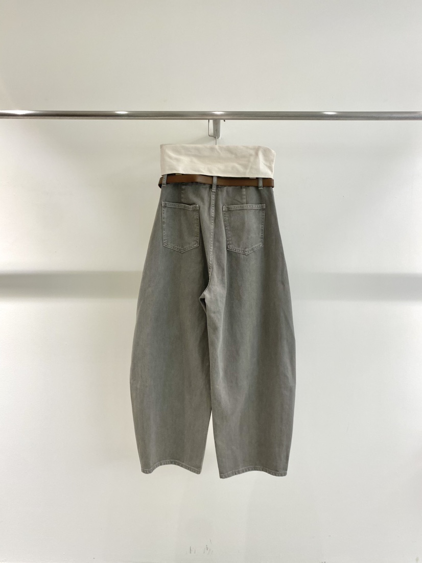 1968韓國東大門代購女士新品時尚人氣休閑褲含腰帶棉質長款1968/YEOUYA休閑褲