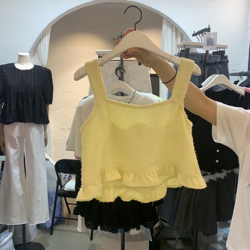 OZ韓國東大門代購女士新品休閑職業推薦人氣熱賣吊帶背心OZ.ounce吊帶/背心