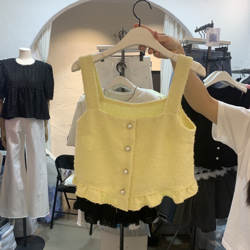 OZ韓國東大門代購女士新品休閑職業推薦人氣熱賣吊帶背心OZ.ounce吊帶/背心圖色2