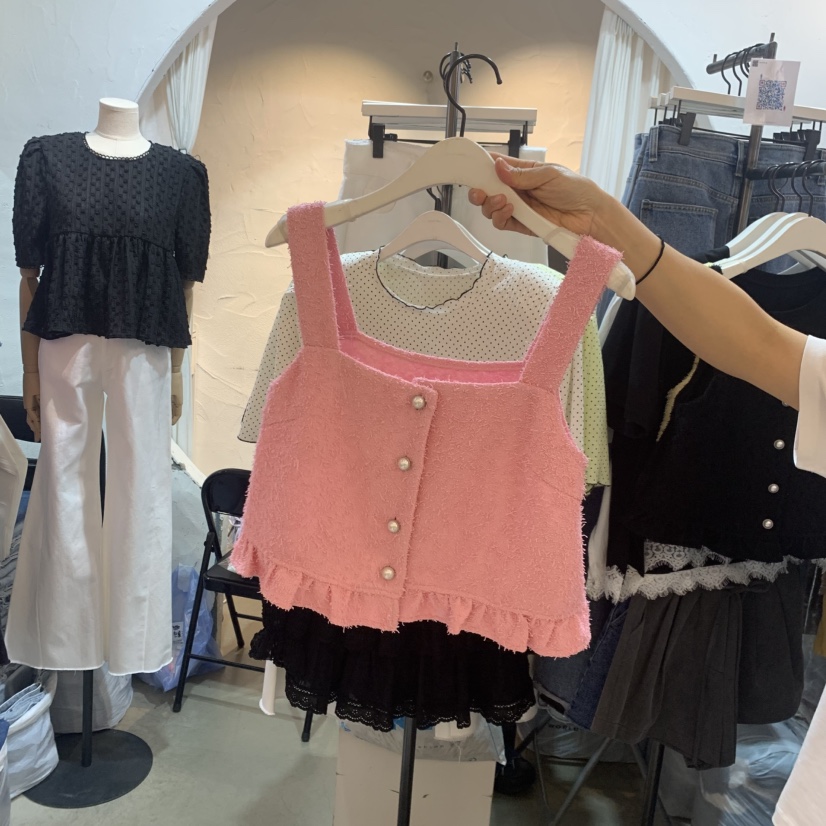 OZ韓國東大門代購女士新品休閑職業推薦人氣熱賣吊帶背心OZ.ounce吊帶/背心圖色3