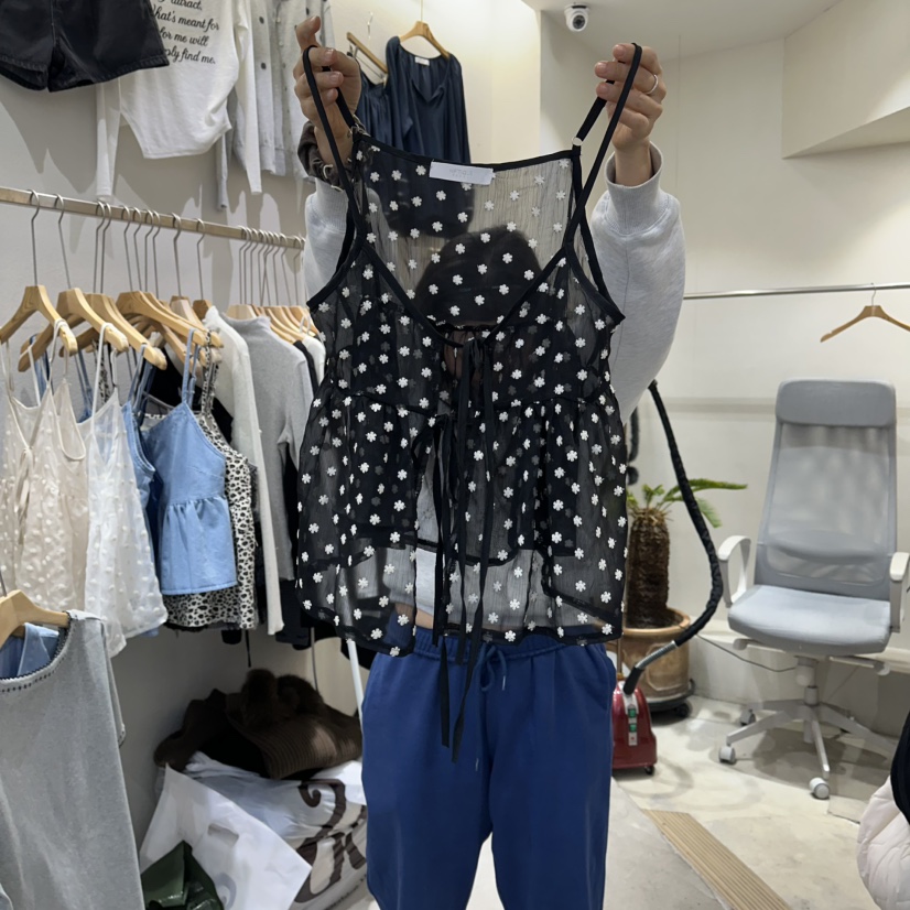 HIPTIQUE韓國直郵女士新品推薦熱賣人氣26春夏休閑吊帶背心HIPTIQUE吊帶/背心圖色2