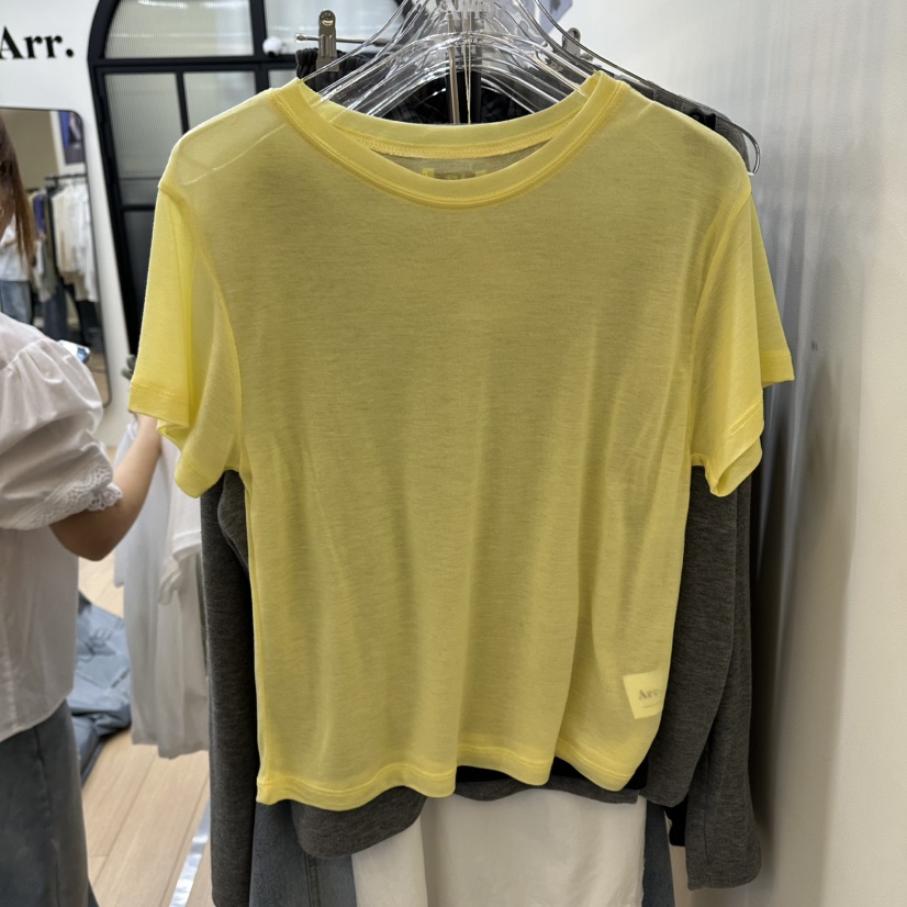 ARR韓國代購女裝新款推薦人氣職業26春夏熱賣時尚休閑T恤ARRT恤圖色3